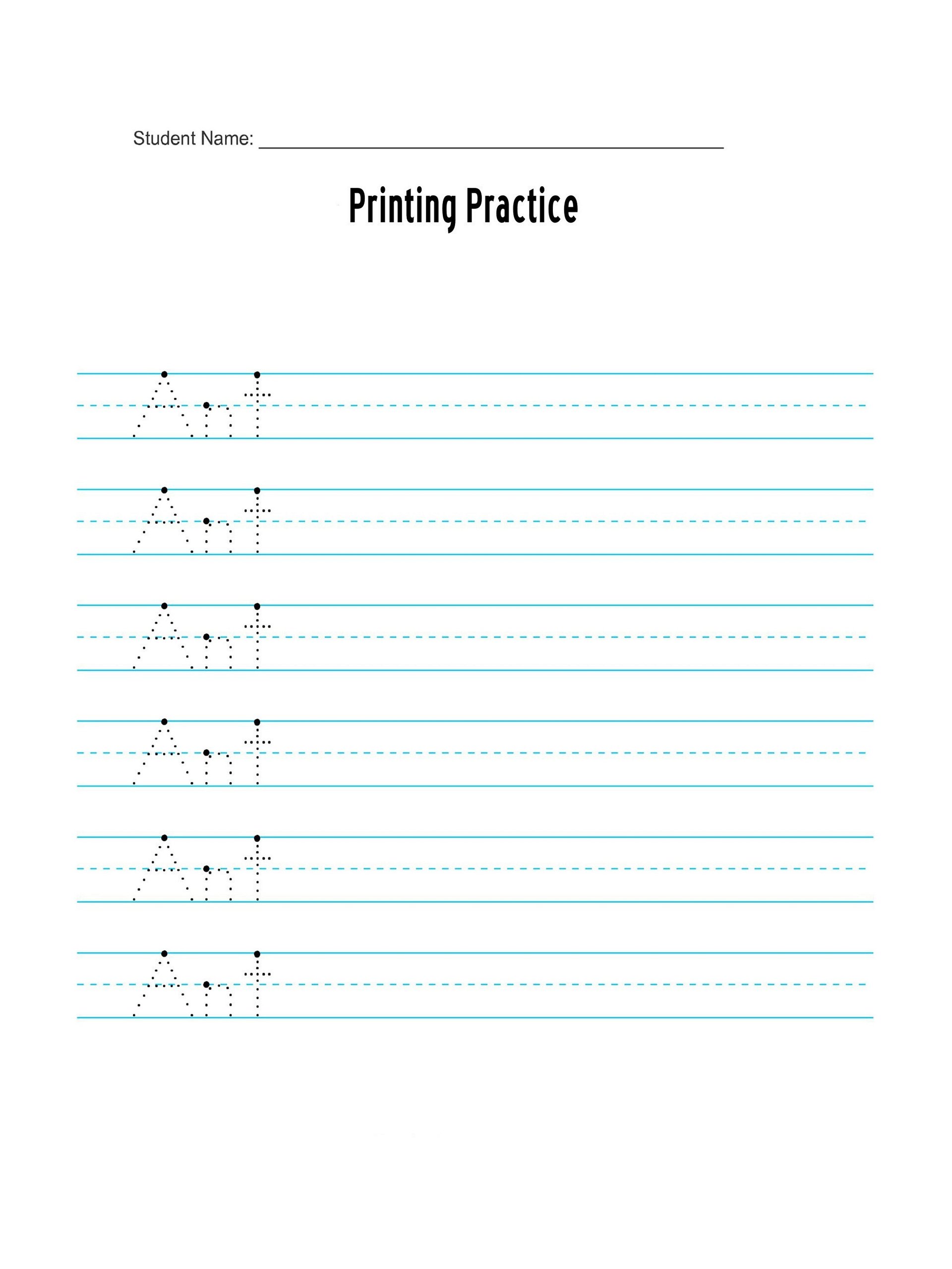 Letter Tracing Worksheets-Fun with Animals product image (3)