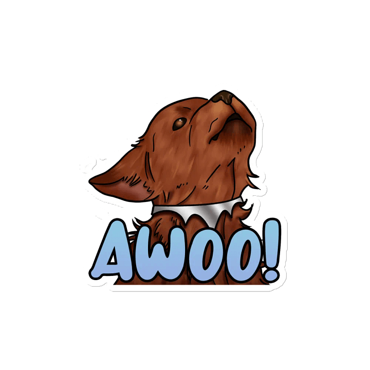 AWOO! Die-Cut Wolf Magnets product image (2)