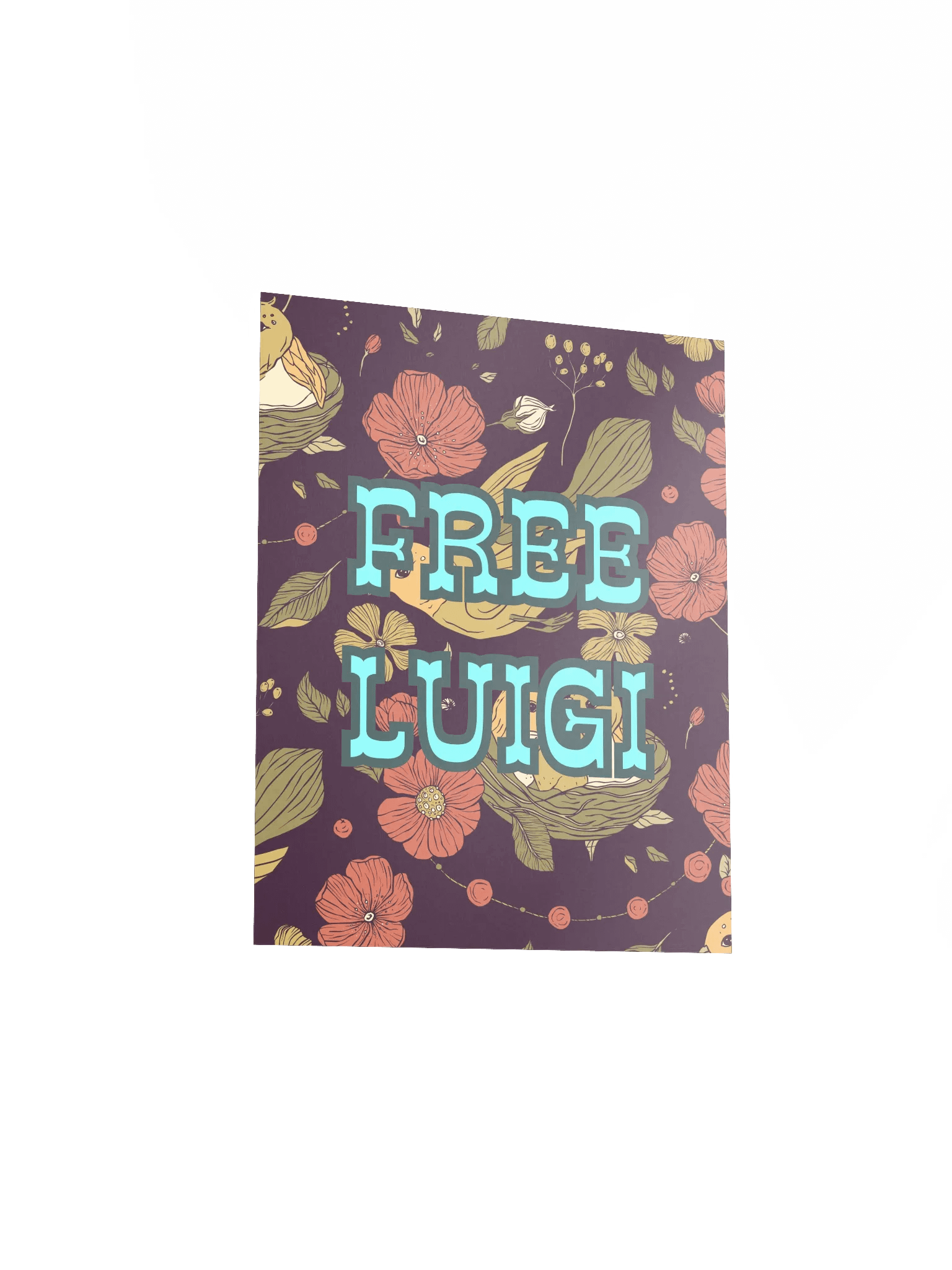 Free Luigi Maximalist Vintage Wallpaper Print product image (1)