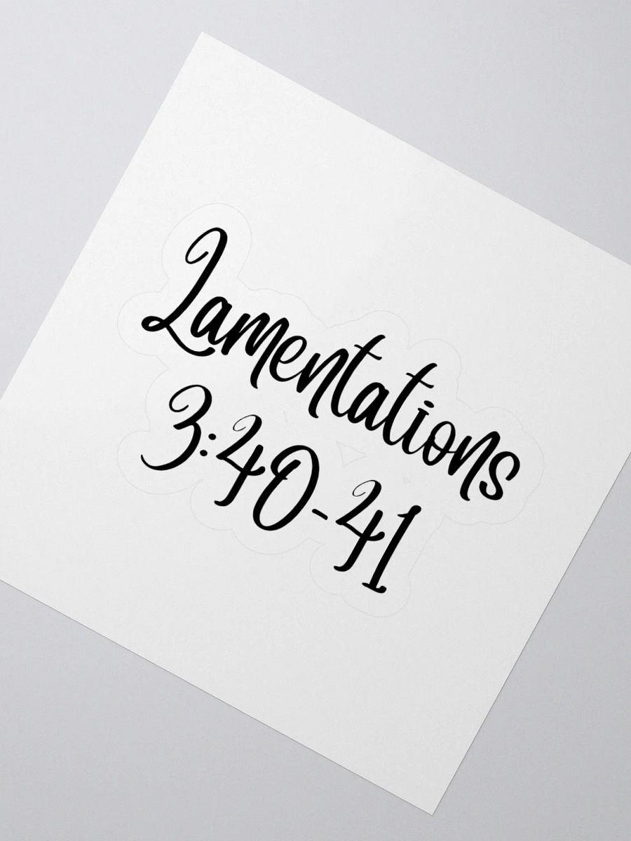 Lamentations 3:40-41 product image (6)