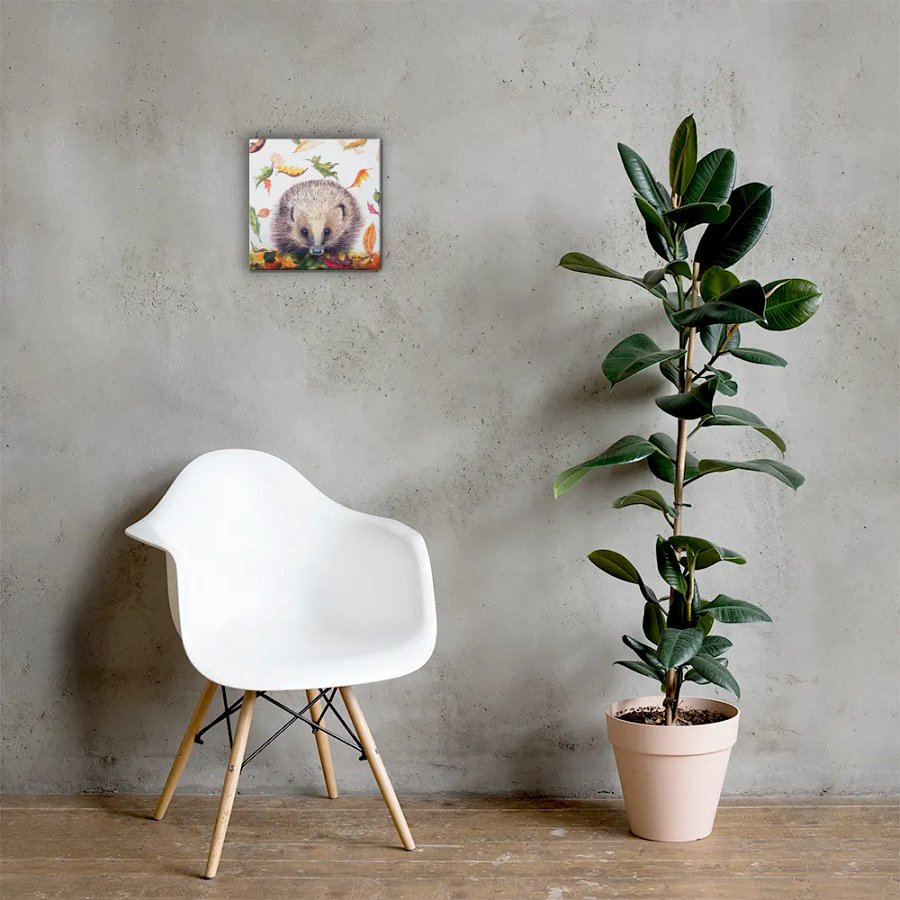 Cute Autumn Hedgehog Print product image (9)