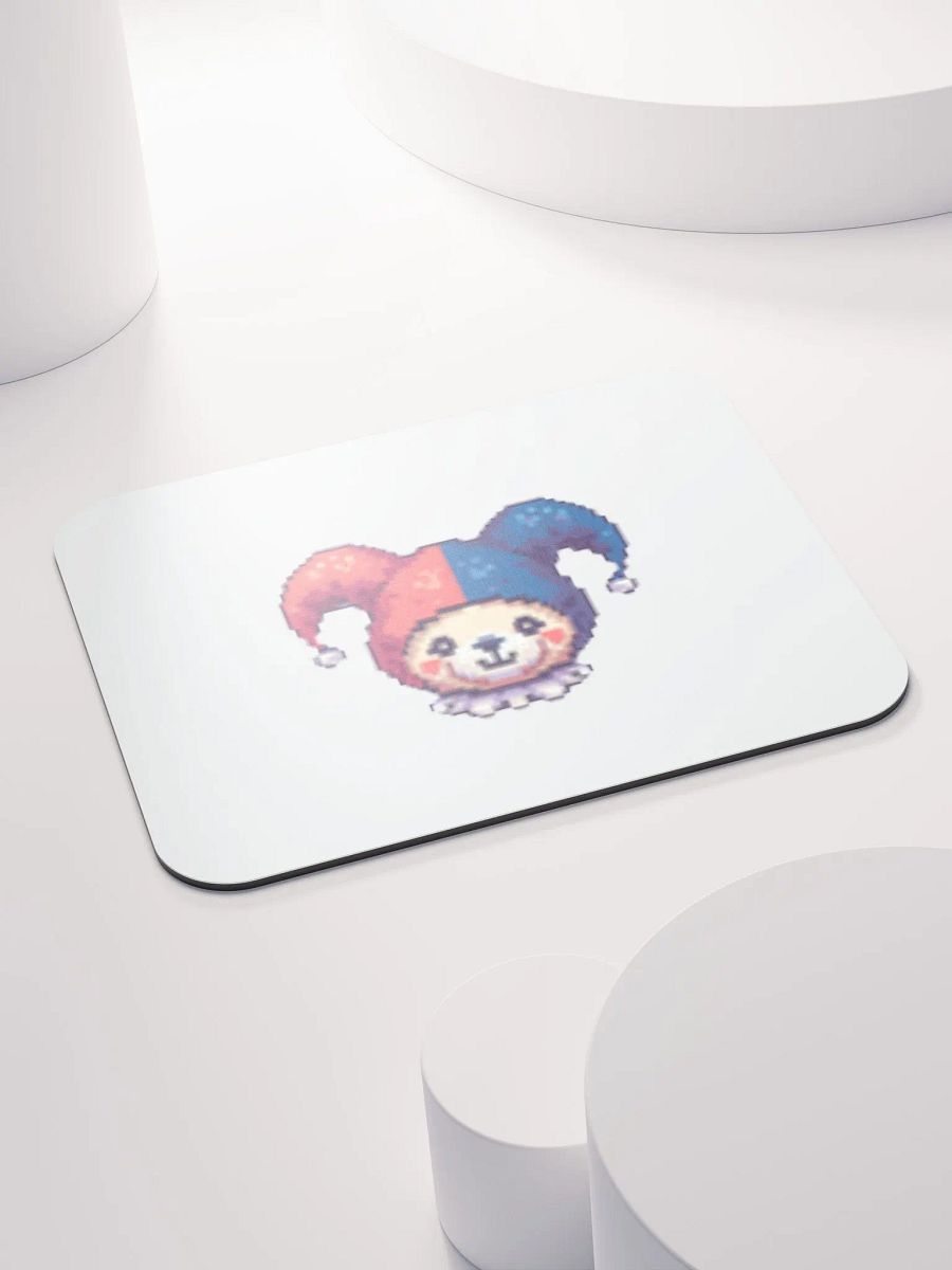 Pixel Art Teddy Bear Jester Mouse Pad product image (4)