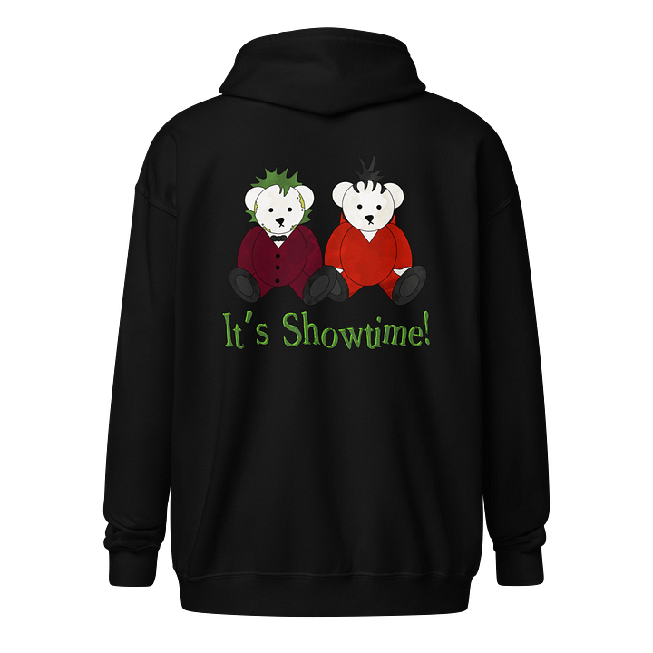 [UM} Bear Showtime - Unisex Graphic Zip Hoodie product image (1)