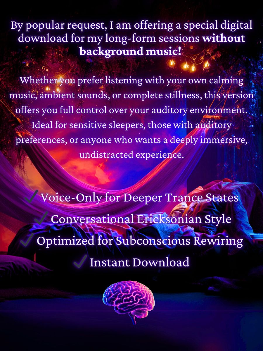 Deep Sleep Hypnosis Collection #1: Pure Voice Edition (No Music) product image (2)