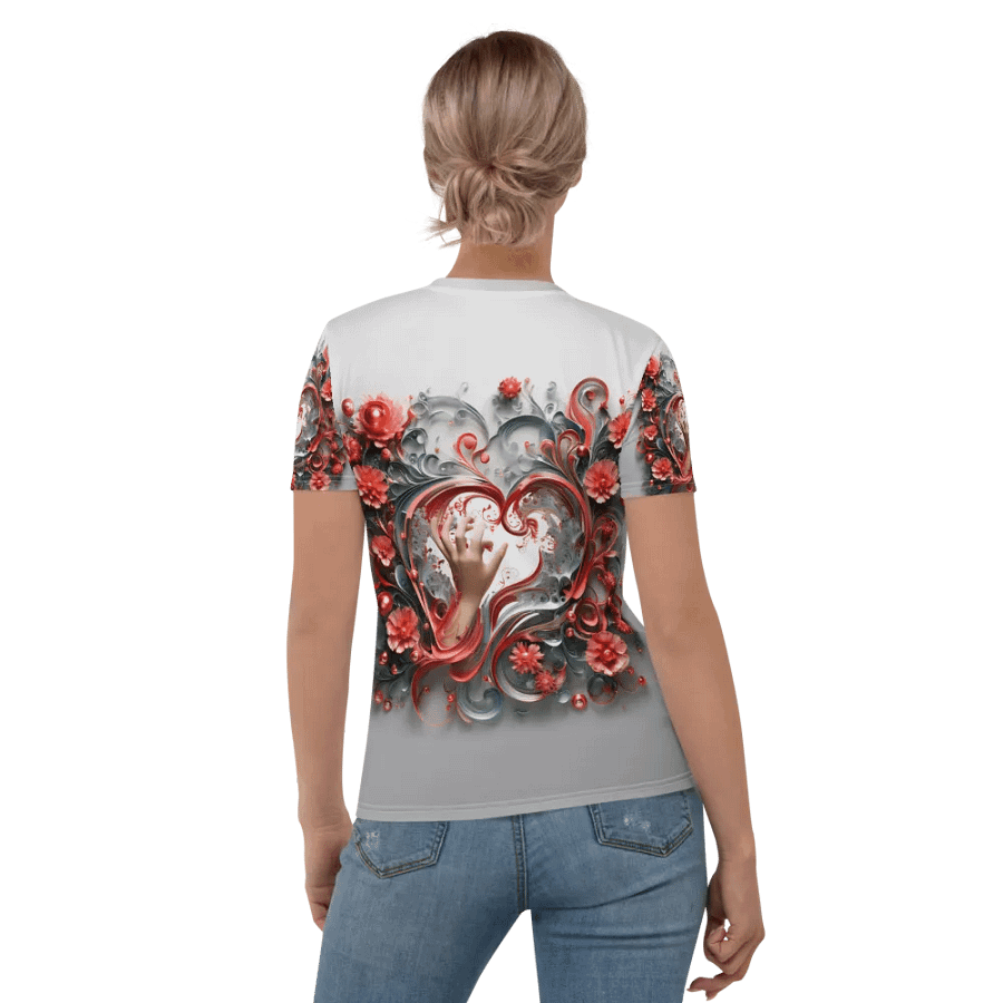 Red Love T shirt product image (1)