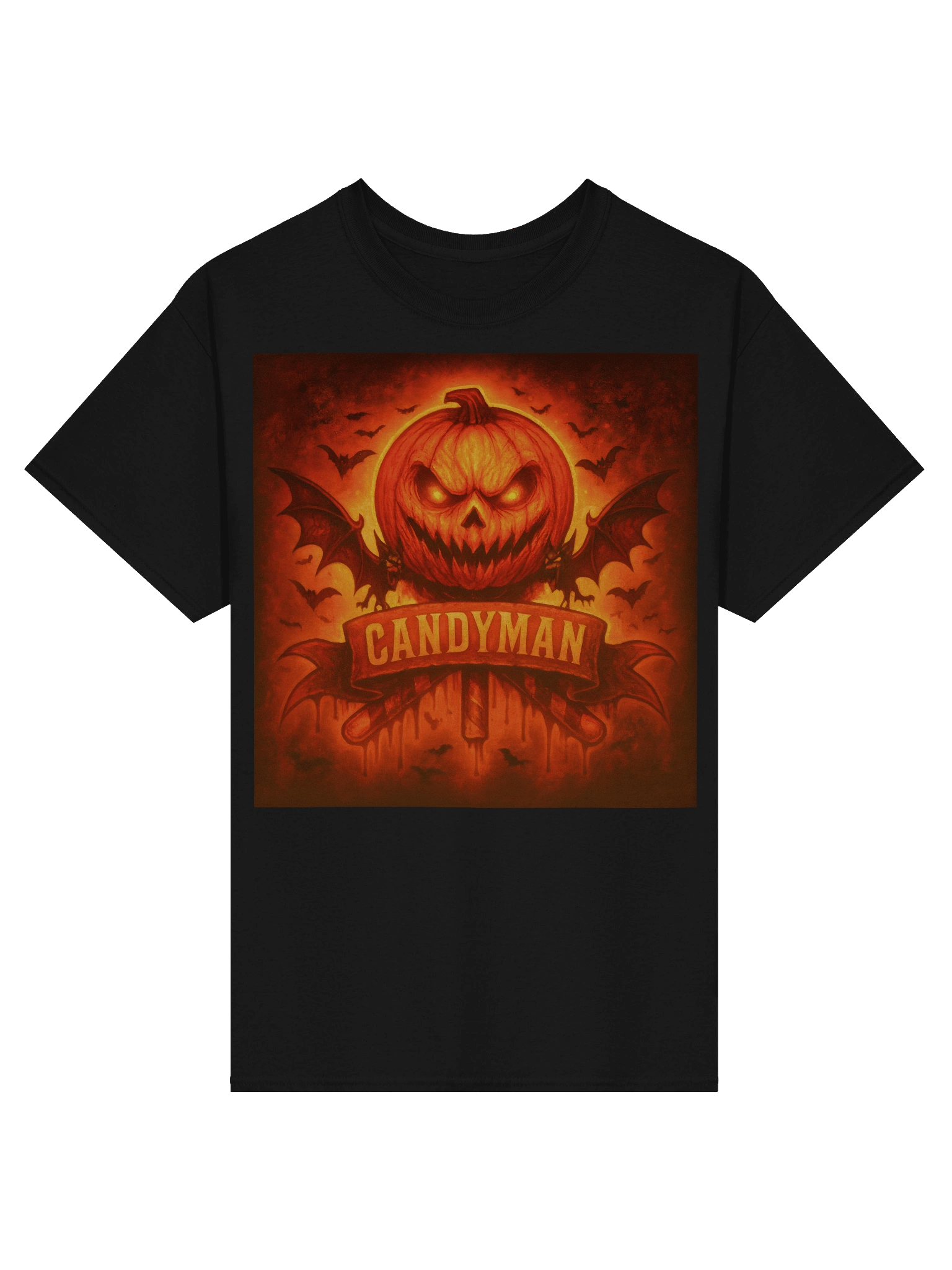 Glowing Pumpkin Candyman T-Shirt product image (1)