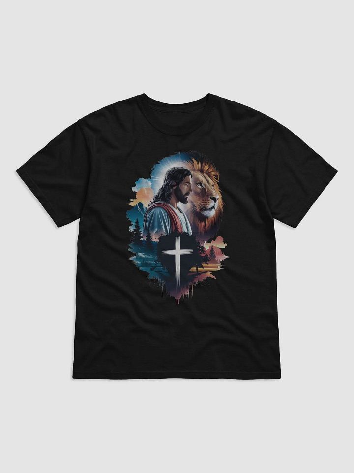 "Faith and Strength" Divine Reflection T-Shirt product image (2)