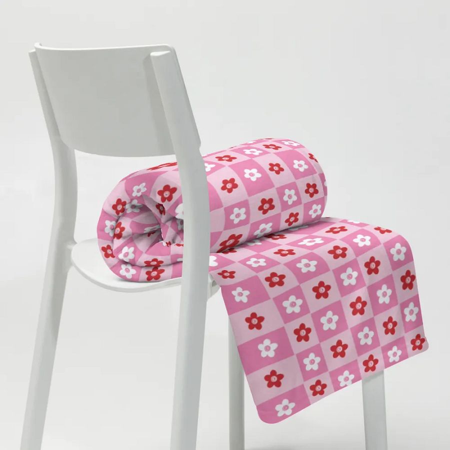 Flower Squares Blanket product image (8)