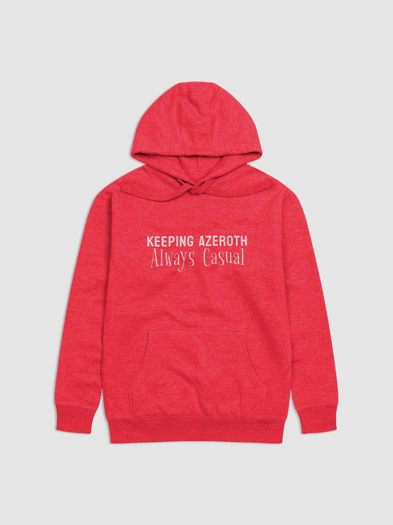 Keeping Azeroth Casual -- Urban Glyph Unisex Hoodie product image (1)