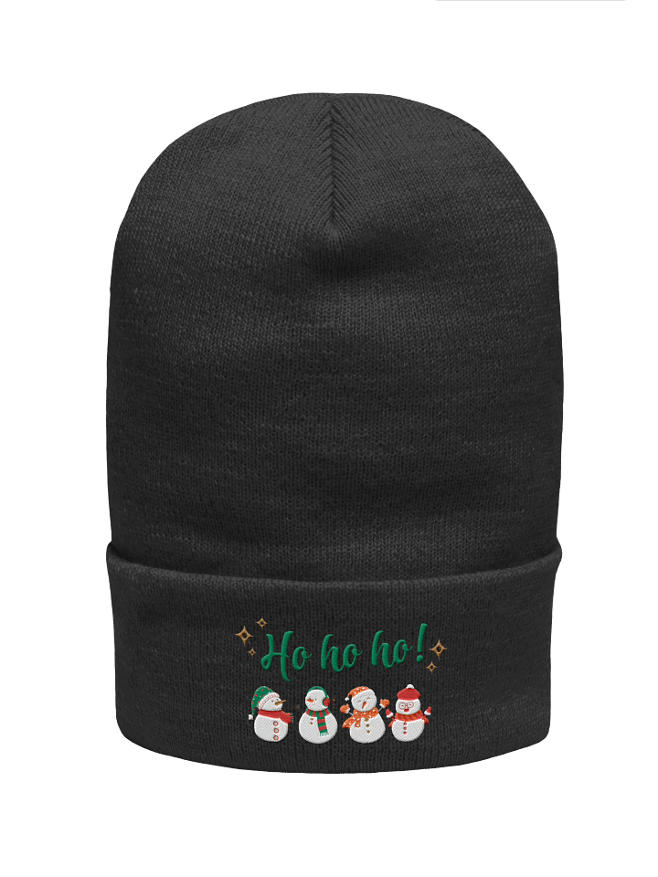 Frosty Fun Cuffed Beanie product image (4)