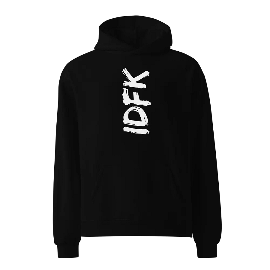IDFK Black & White Sideways Hoodie product image (6)