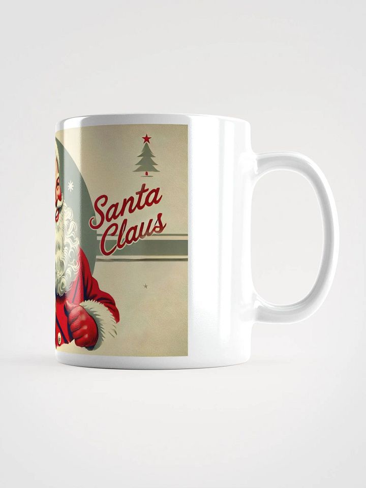 Vintage-Style Santa Claus Christmas Mug product image (2)