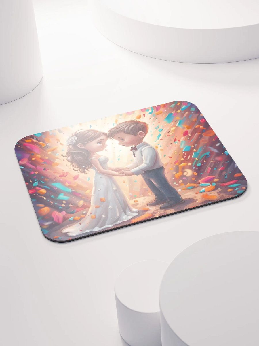Cute Couple Mouse Pad product image (4)