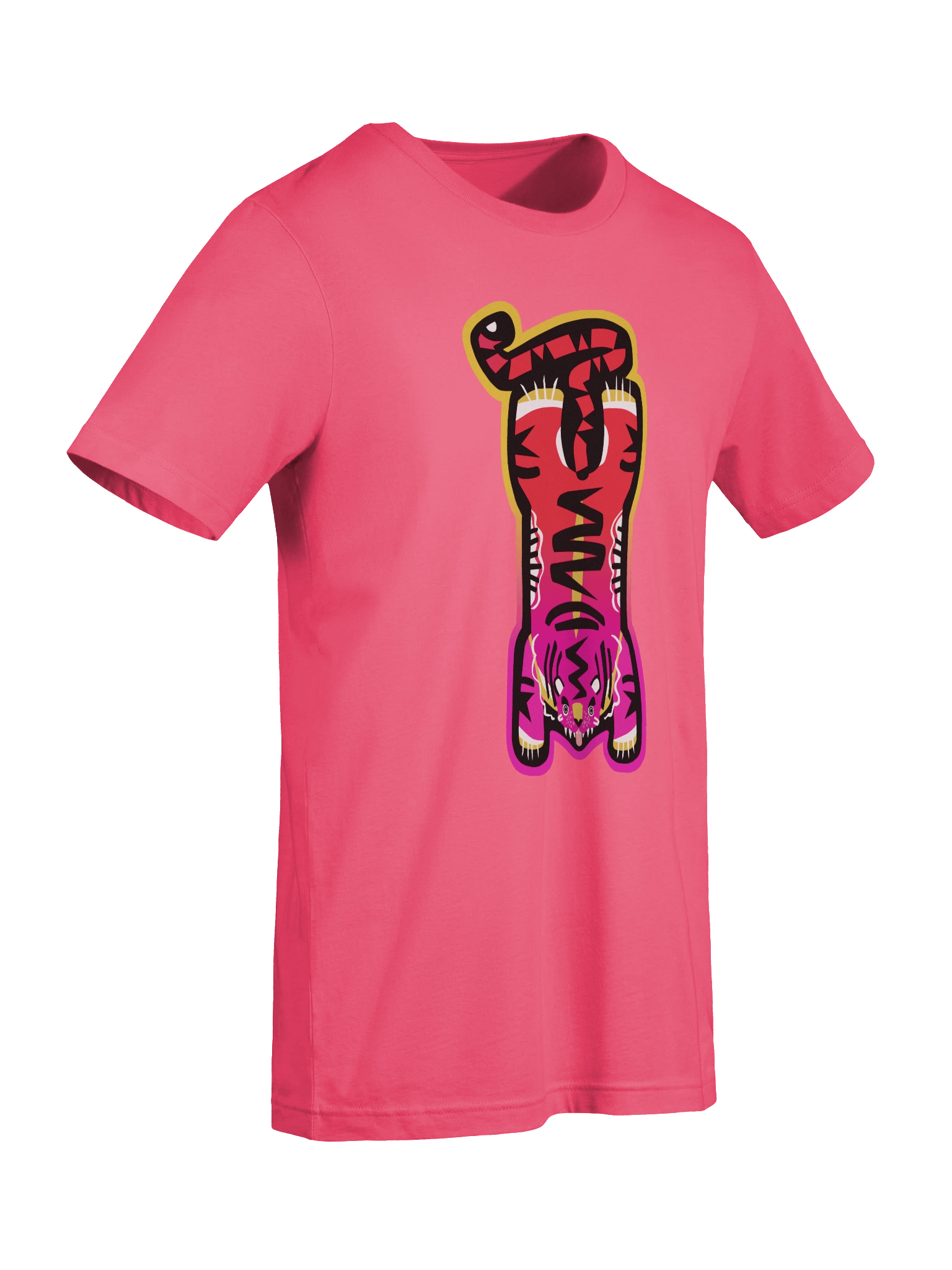 Orange and Pink Tiger - T-Shirt product image (9)