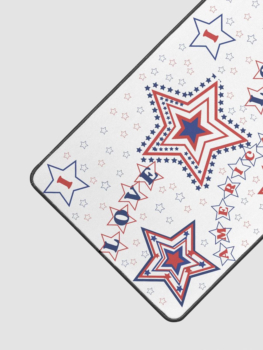 Desk Mat, I LOVE AMERICA design. product image (1)