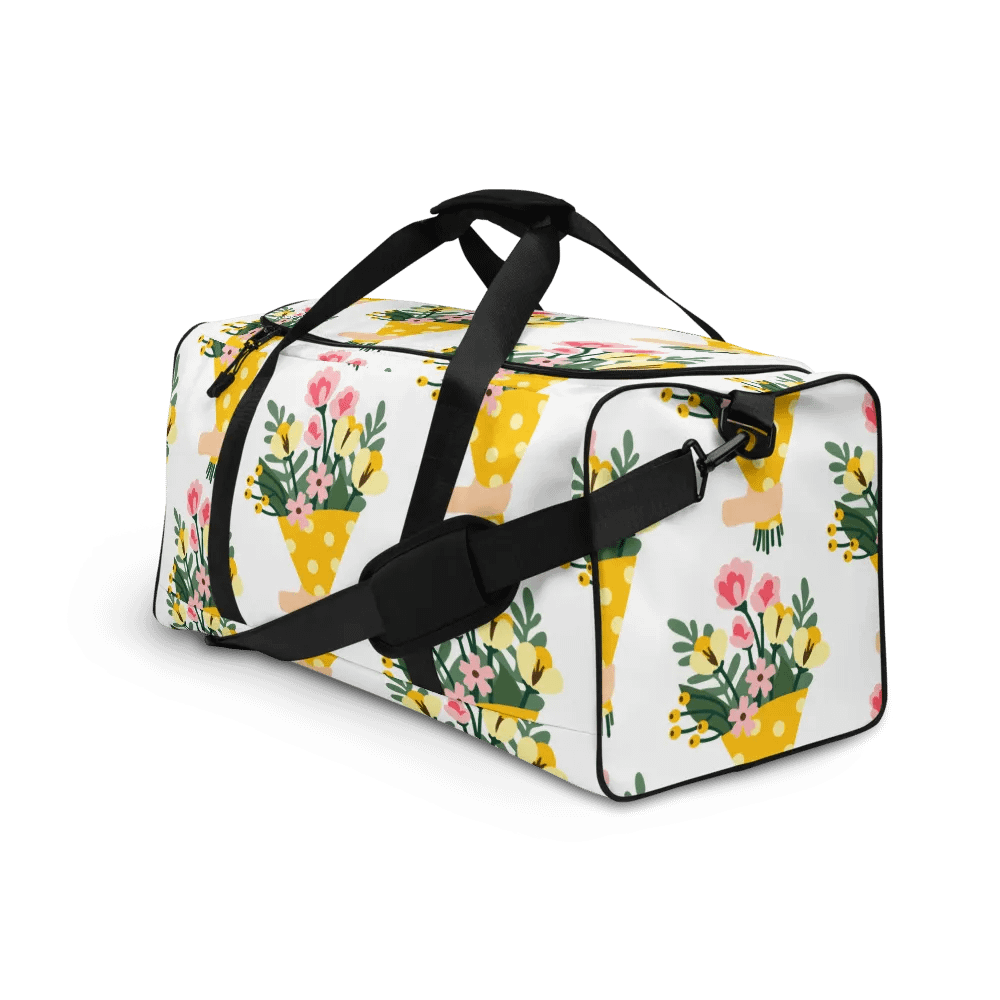 Bouquet Bliss All-Over Duffle Bag product image (3)
