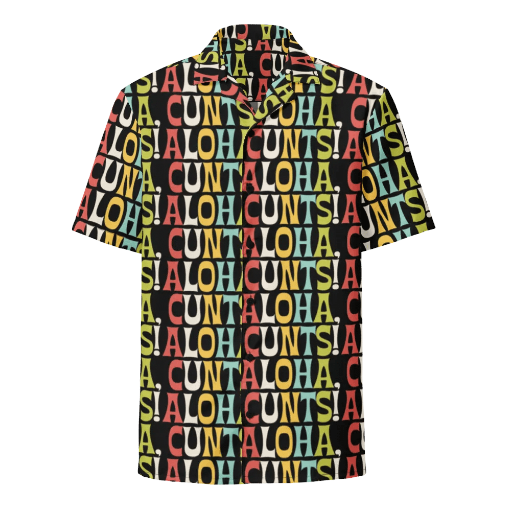 Aloha Cunts! Hawaiian Shirt product image (1)