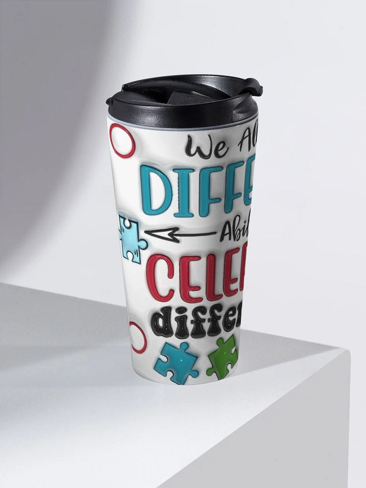 Diverse Abilities Stainless Steel Travel Mug product image (2)