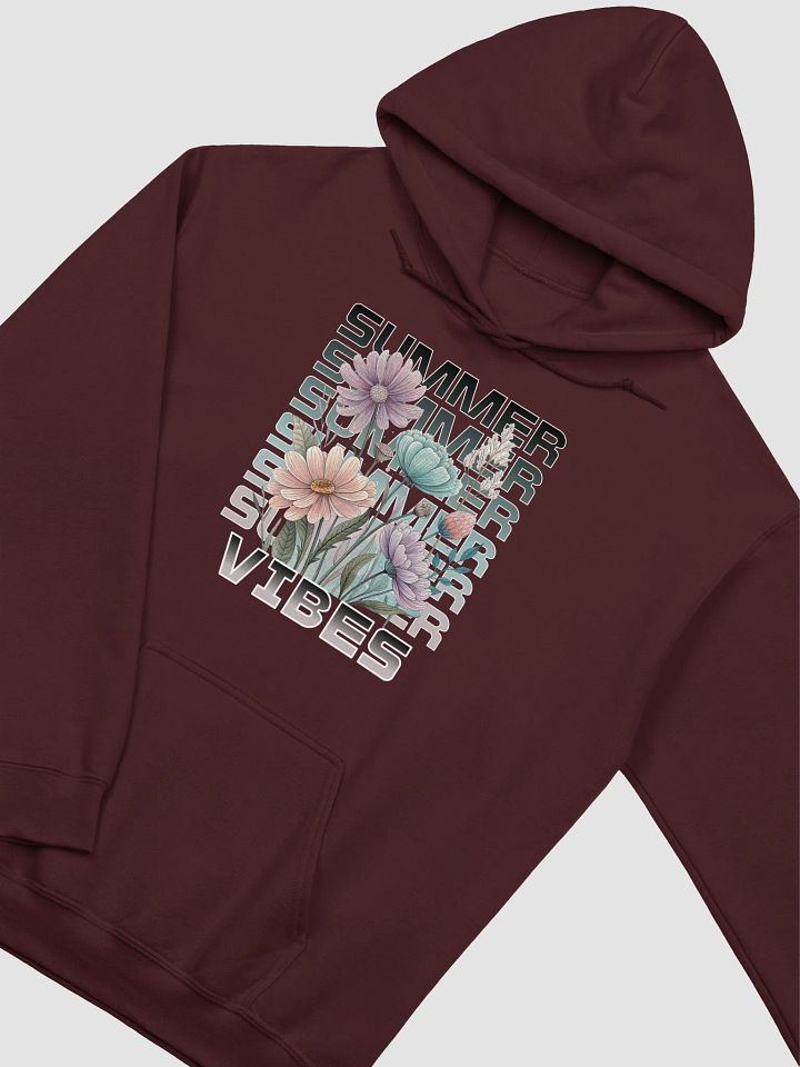 Summer Vibes Boho Flowers Floral Hoodie product image (4)