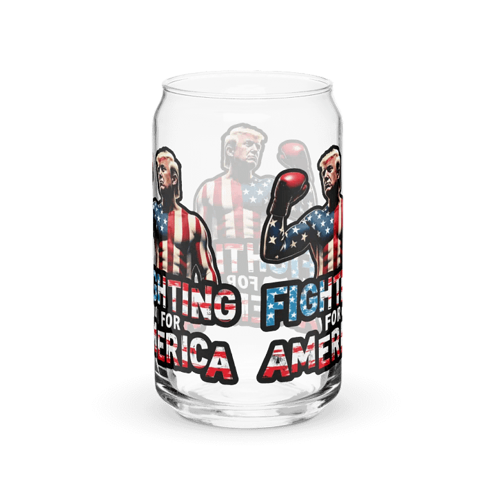 Can-Shaped Glass: Trump, Fighting for America product image (6)