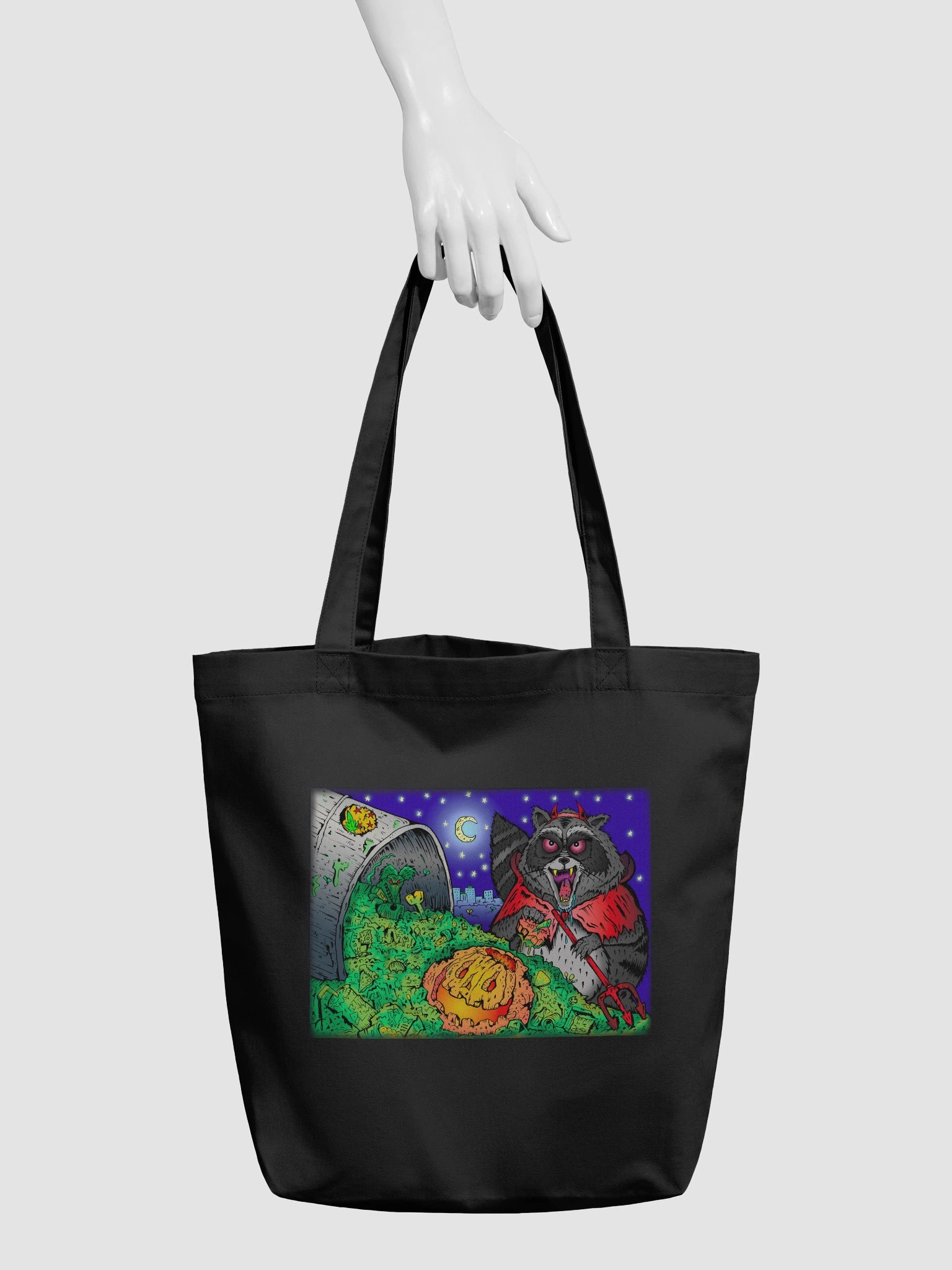 GioMetric Trashy Halloween 2025 Tote Bag product image (6)