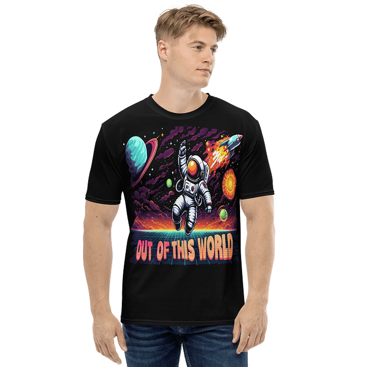 Out of This World – Neon Astronaut Vibes in Pixel Mode product image (2)