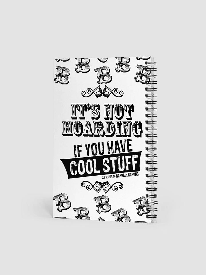IT'S NOT HOARDING (Notebook) product image (2)