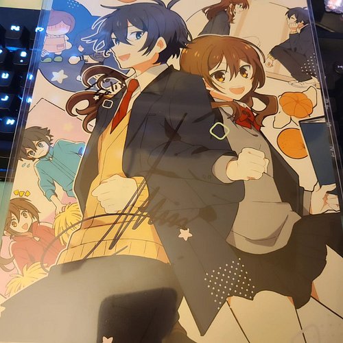 My CyYu autograph collection grows...
.
.
.
One of these days I'll actually get one myself. But until that day comes, I'll fo...