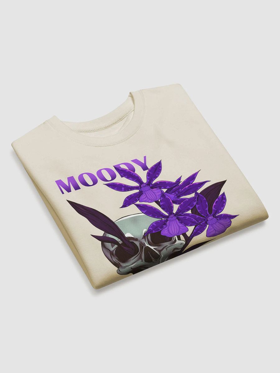 Moody Orchid Skull & Purple Floral Premium Sweatshirt product image (3)