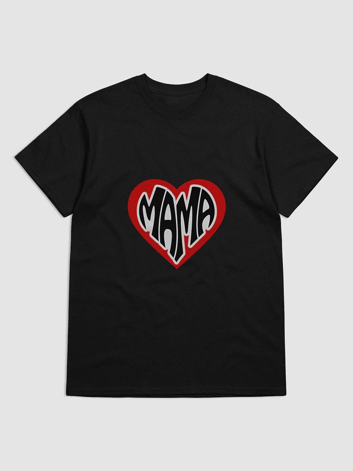 MAMA Heart Design T-Shirt product image (1)
