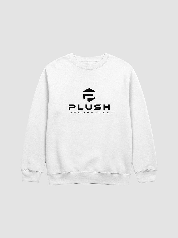 Plush Premium Crewneck Sweatshirt - White/Red/Oatmeal product image (1)