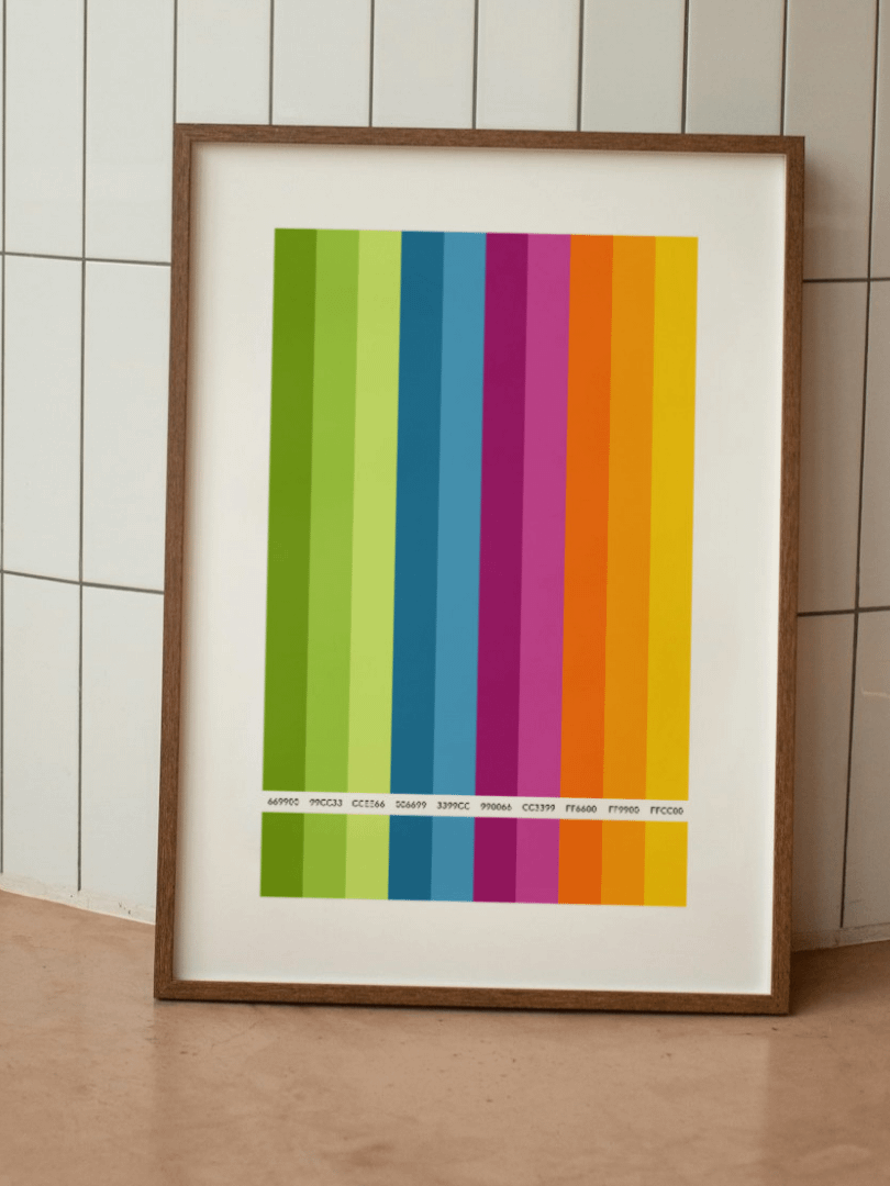 COLOR PALETTE 009 • WALLART DECOR product image (5)