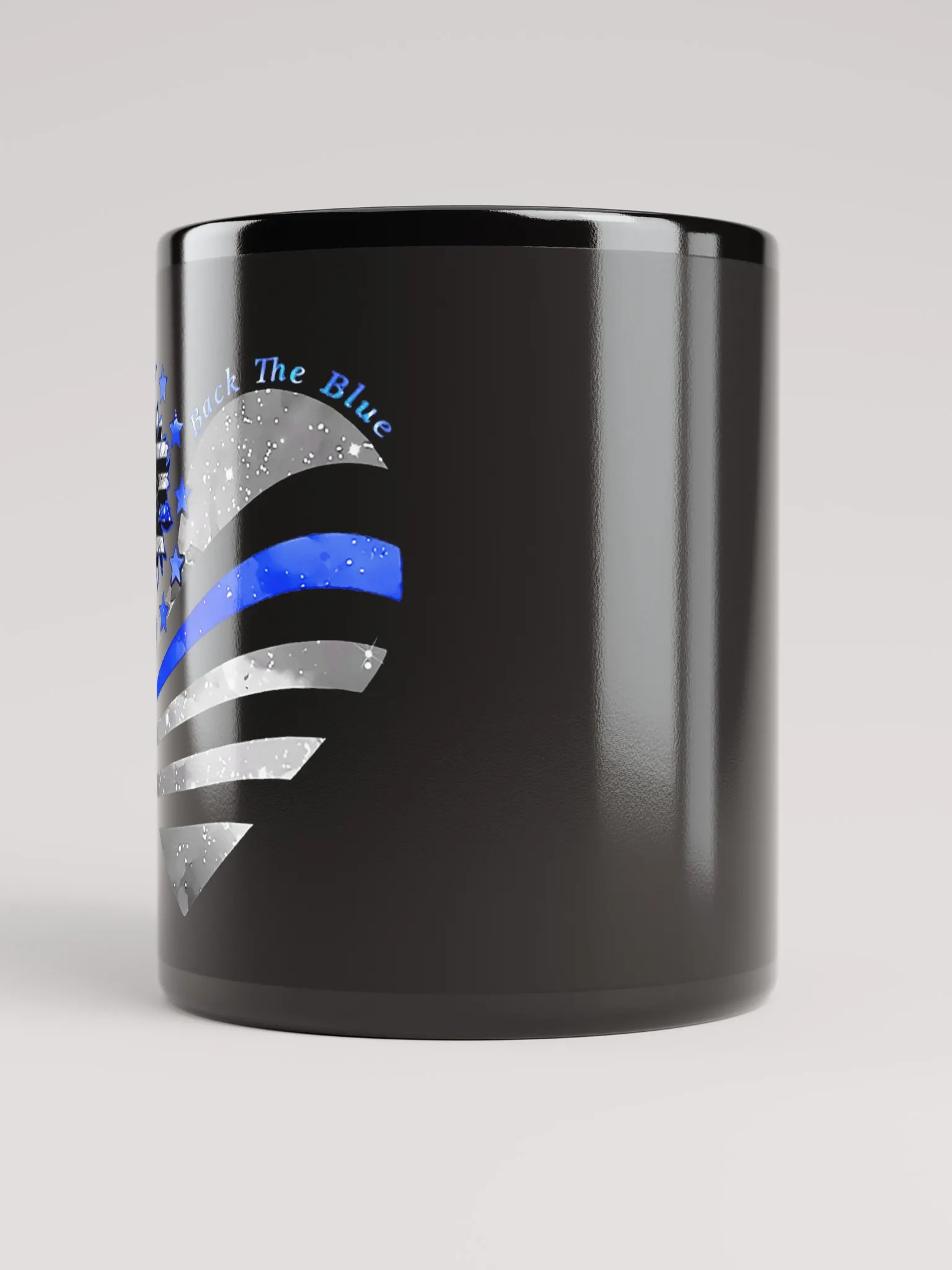 Back the Blue - Black Mug product image (3)