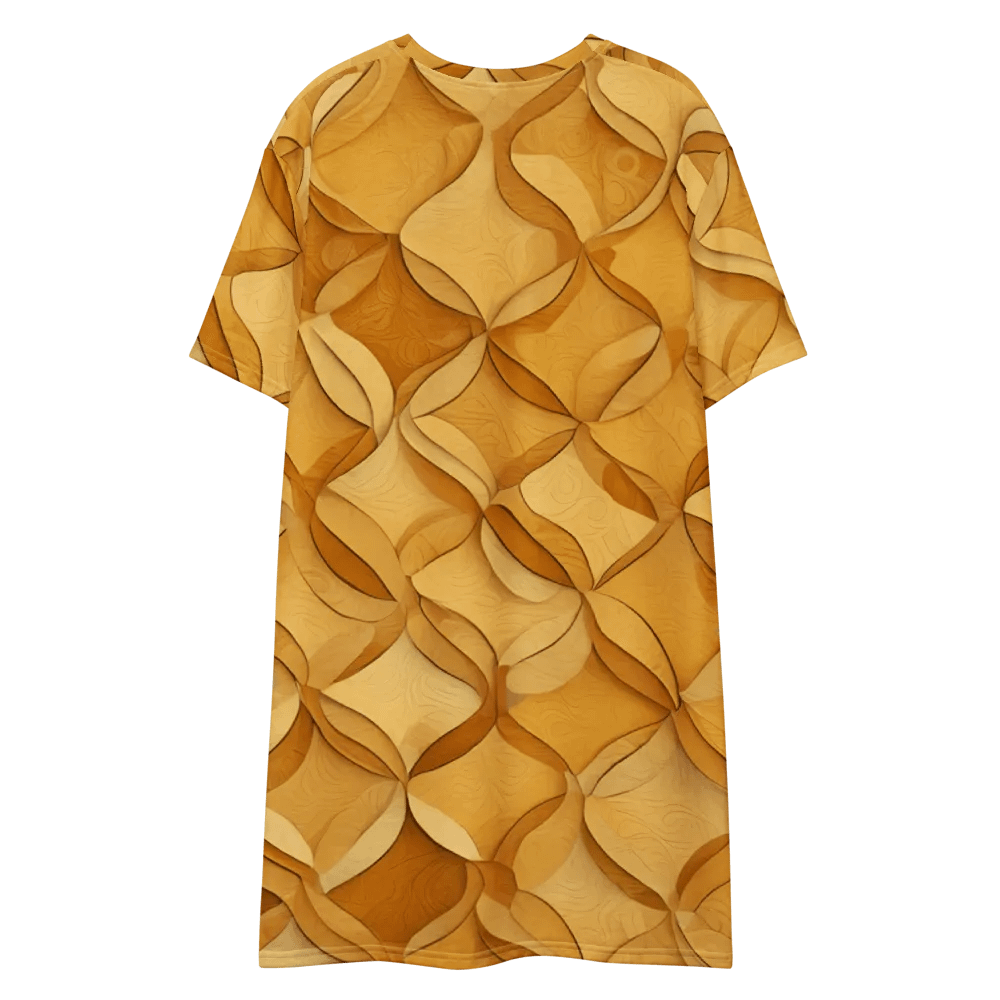 Honeycomb Symmetry T Shirt Dress product image (7)