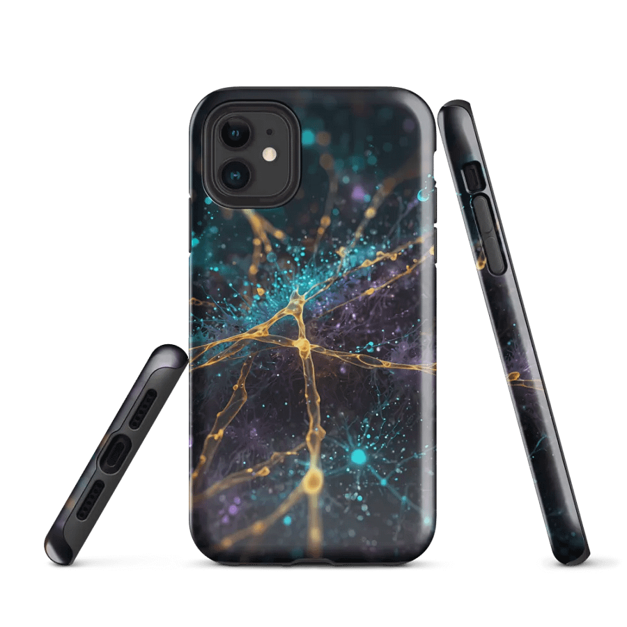 Tough Case for iPhone® – Neural Universe product image (1)