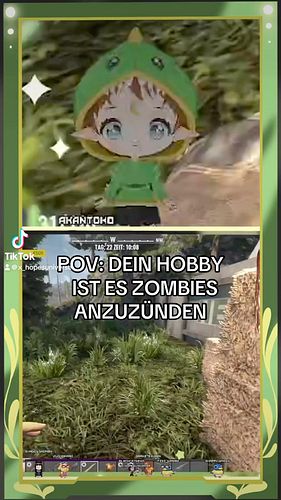 Zombies anzünden ist mein Hobby ☺️ und was machst du so? 😂 #7daystodiegameplay
