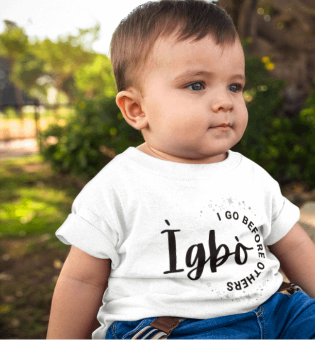 IGBO Identity Emblem Baby Tee product image (1)