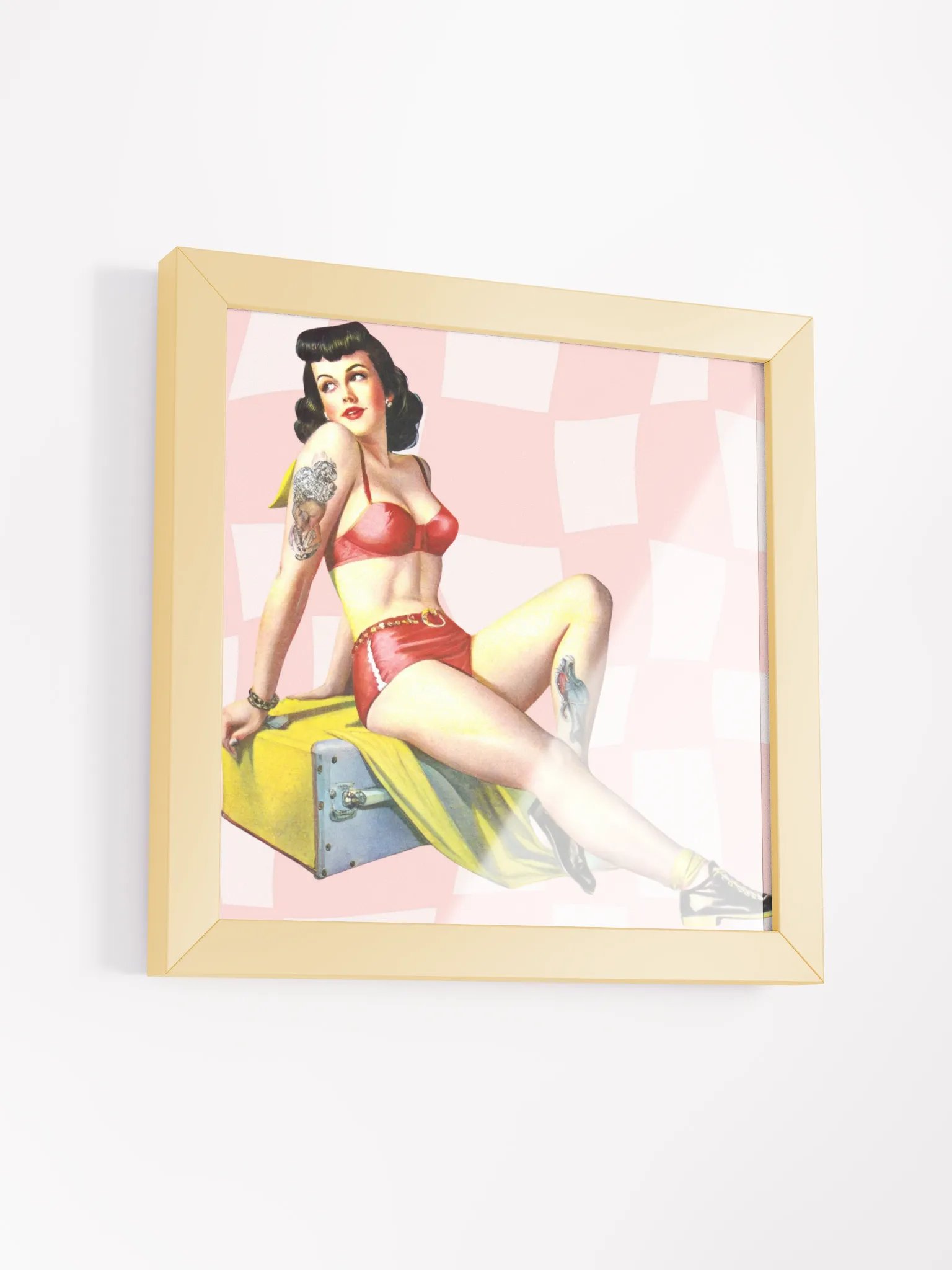 Vintage Pinup Framed Poster product image (13)