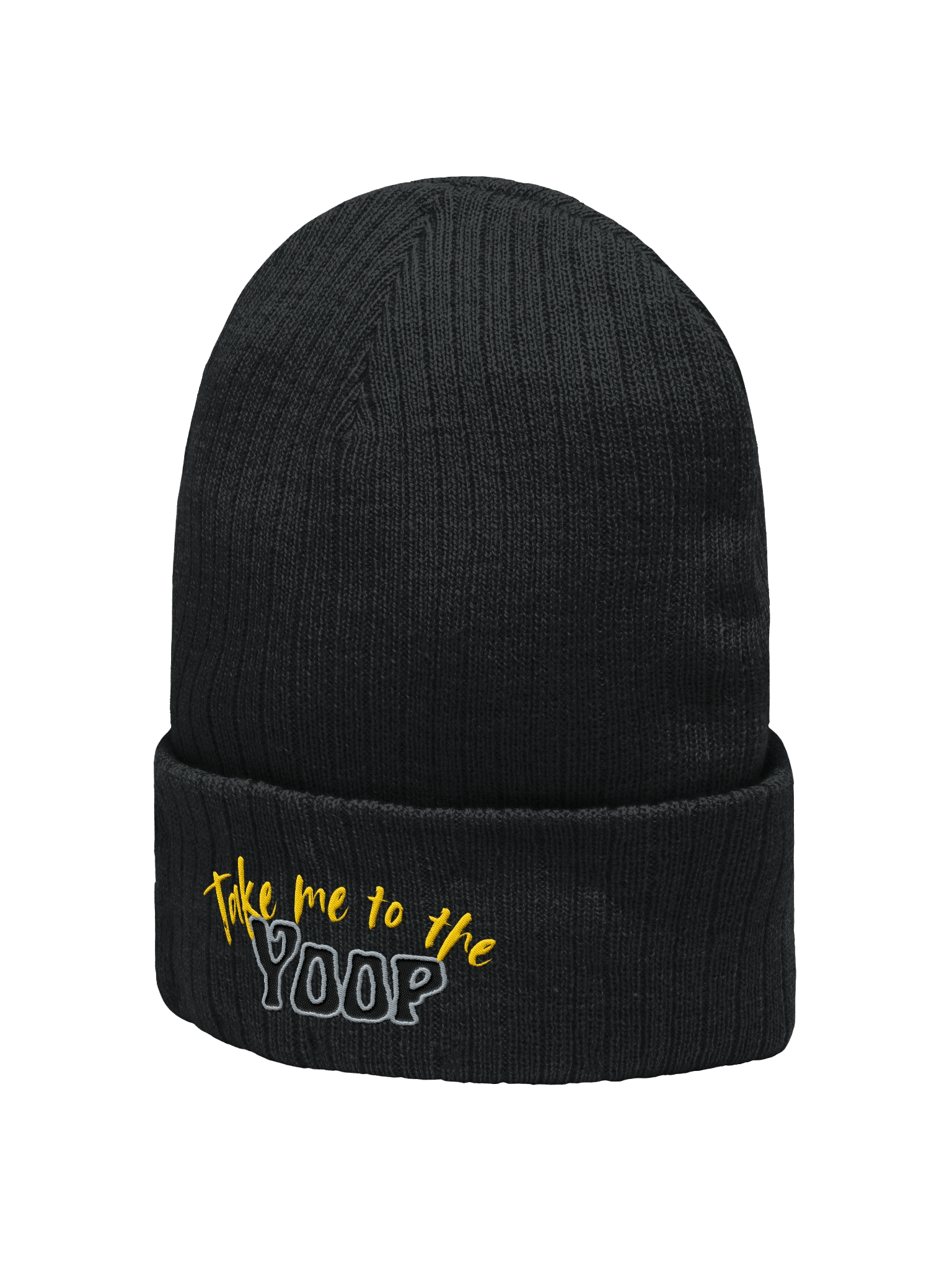 Take me to the yoop ribbed beanie product image (2)