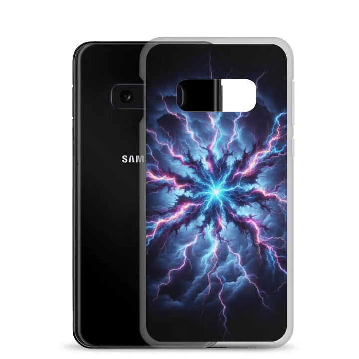 Electric Storm Samsung® Clear Case product image (21)