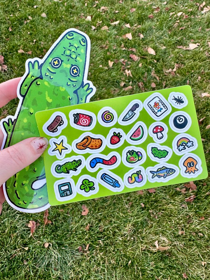 June 25' CROC AND JIBBIT Sticker Pack product image (1)