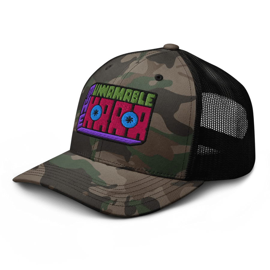 The Unnamable Horror - VHS (Camo Hat) product image (4)