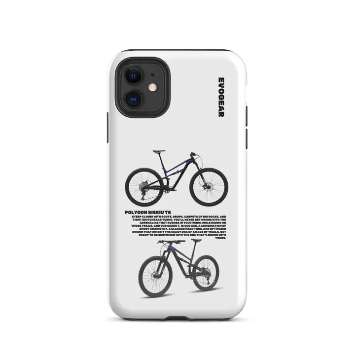 White Polygon Siskiu T8 iPhone Case product image (47)