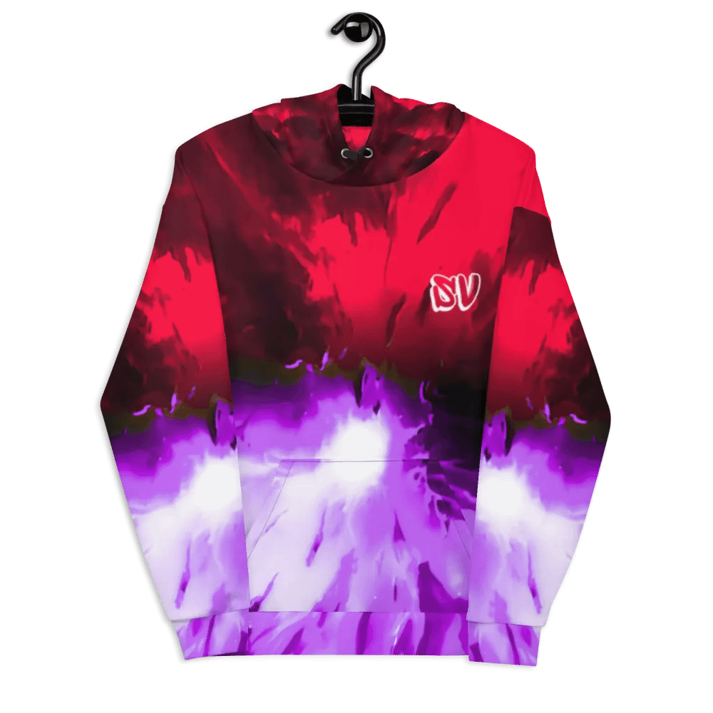 STRAIGHT VIBIN NEON COLOR FADE STYLE ITACHI V SASUKE HOODIE product image (7)