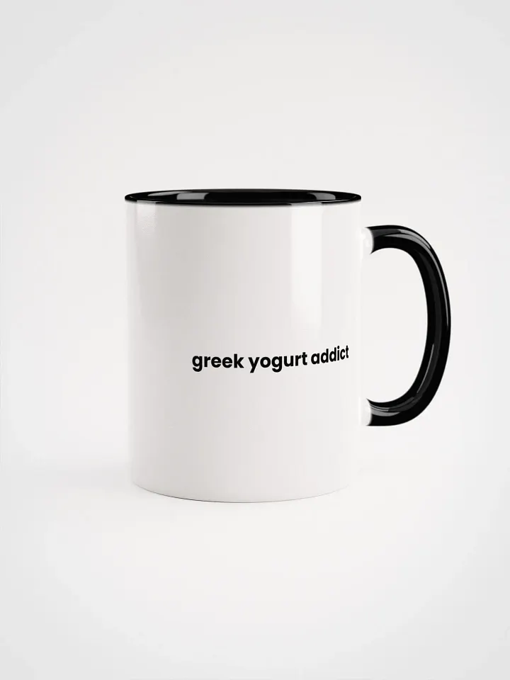 ceramic "greek yogurt addict" mug product image (8)
