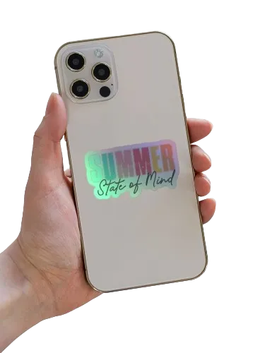 Summer - State of Mind - Holographic Sticker Sheet product image (1)