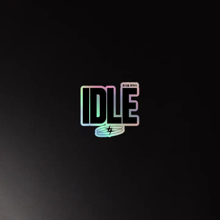 Idle Holo Sticker product image (2)