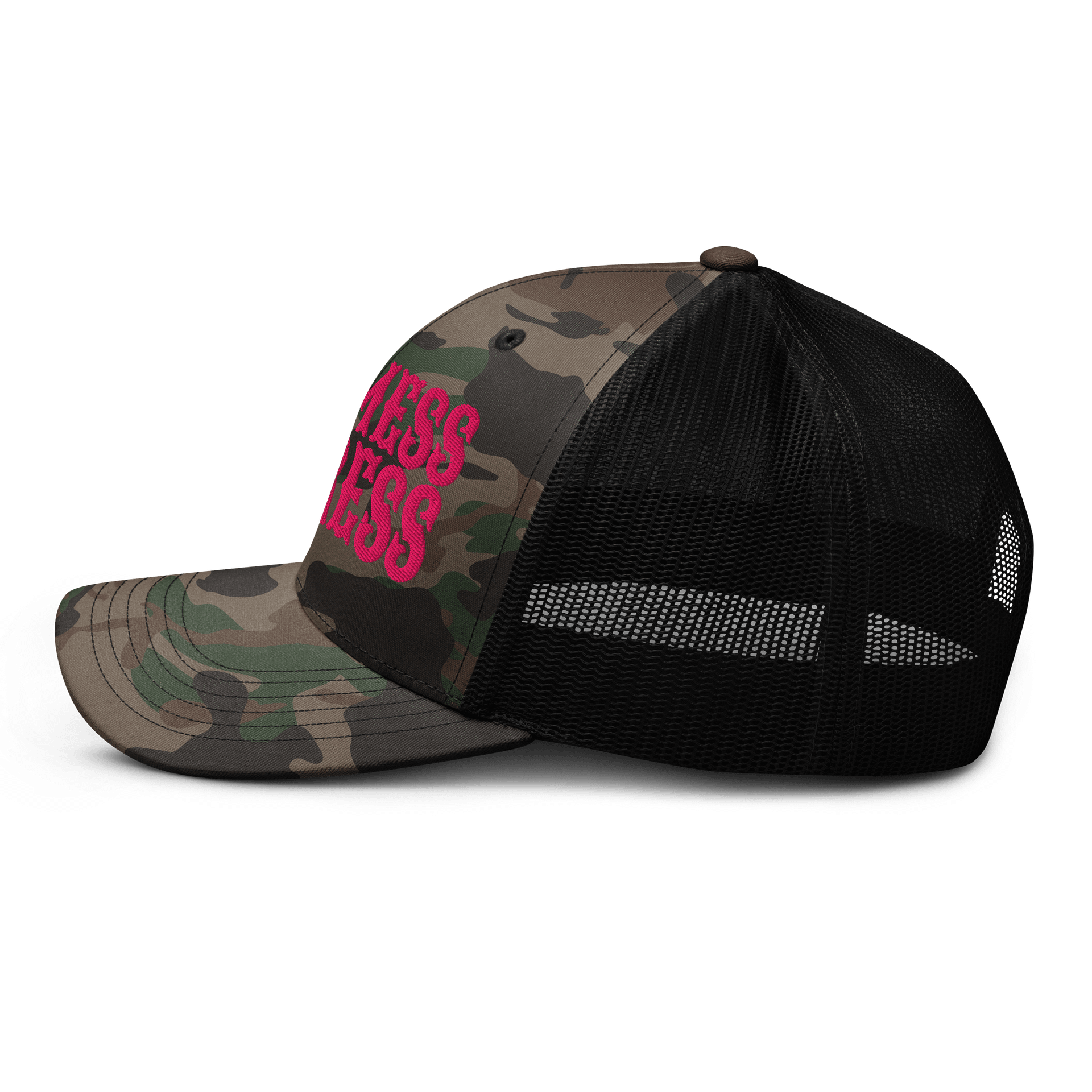 HOT MESS Camo Trucker Hat product image (3)
