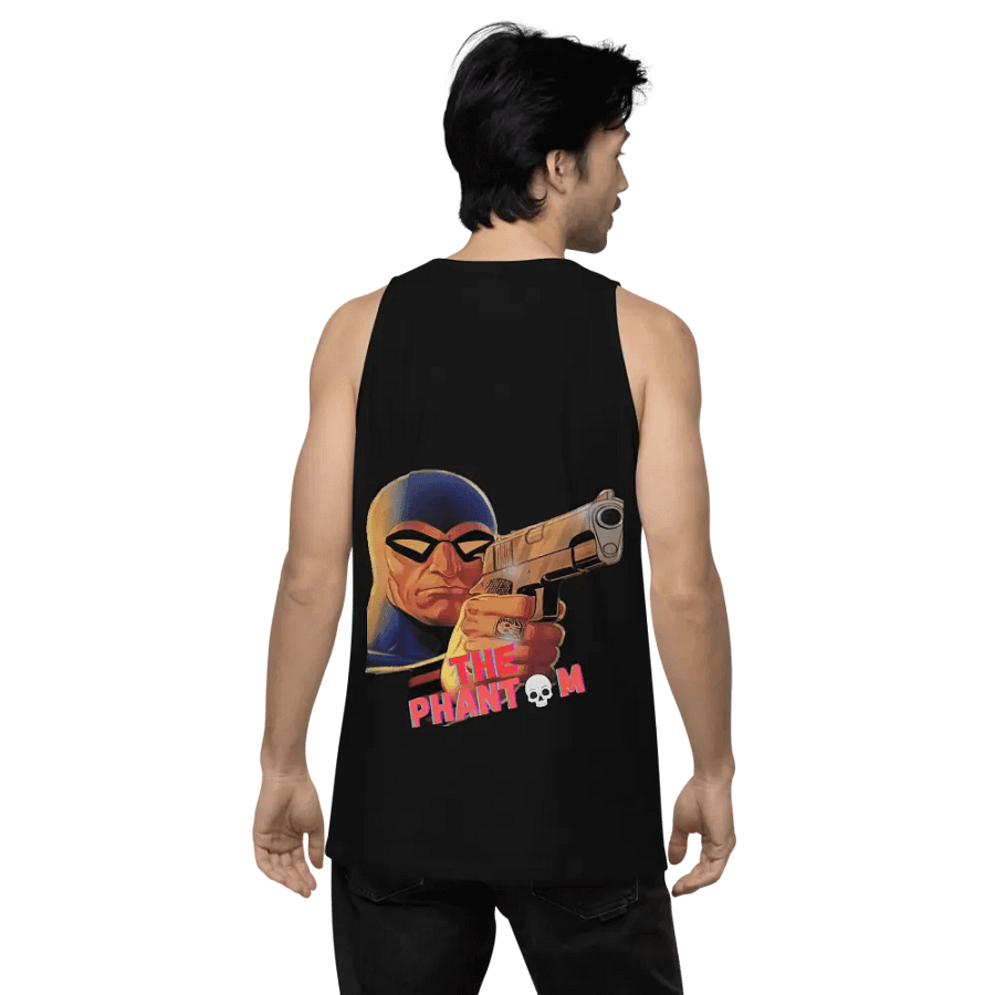 Best Cotton Heritage Men's Tank Top: The Ghost Who Walks - Haunting Supernatural Design product image (3)