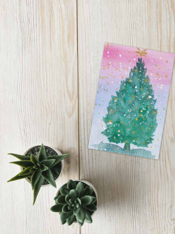 Winter Tree Blank Card product image (4)